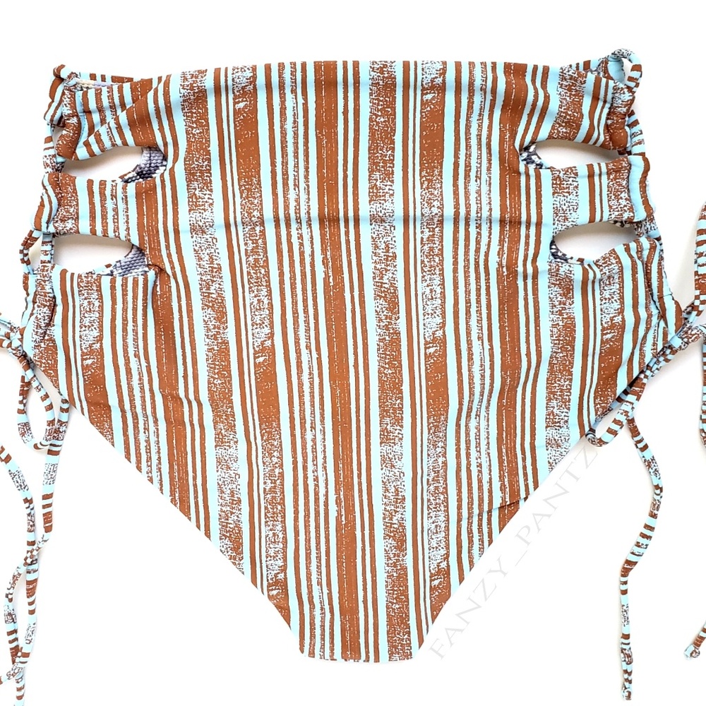 Maaji high waist bottoms tie side Breakfast Club L - Picture 5 of 8